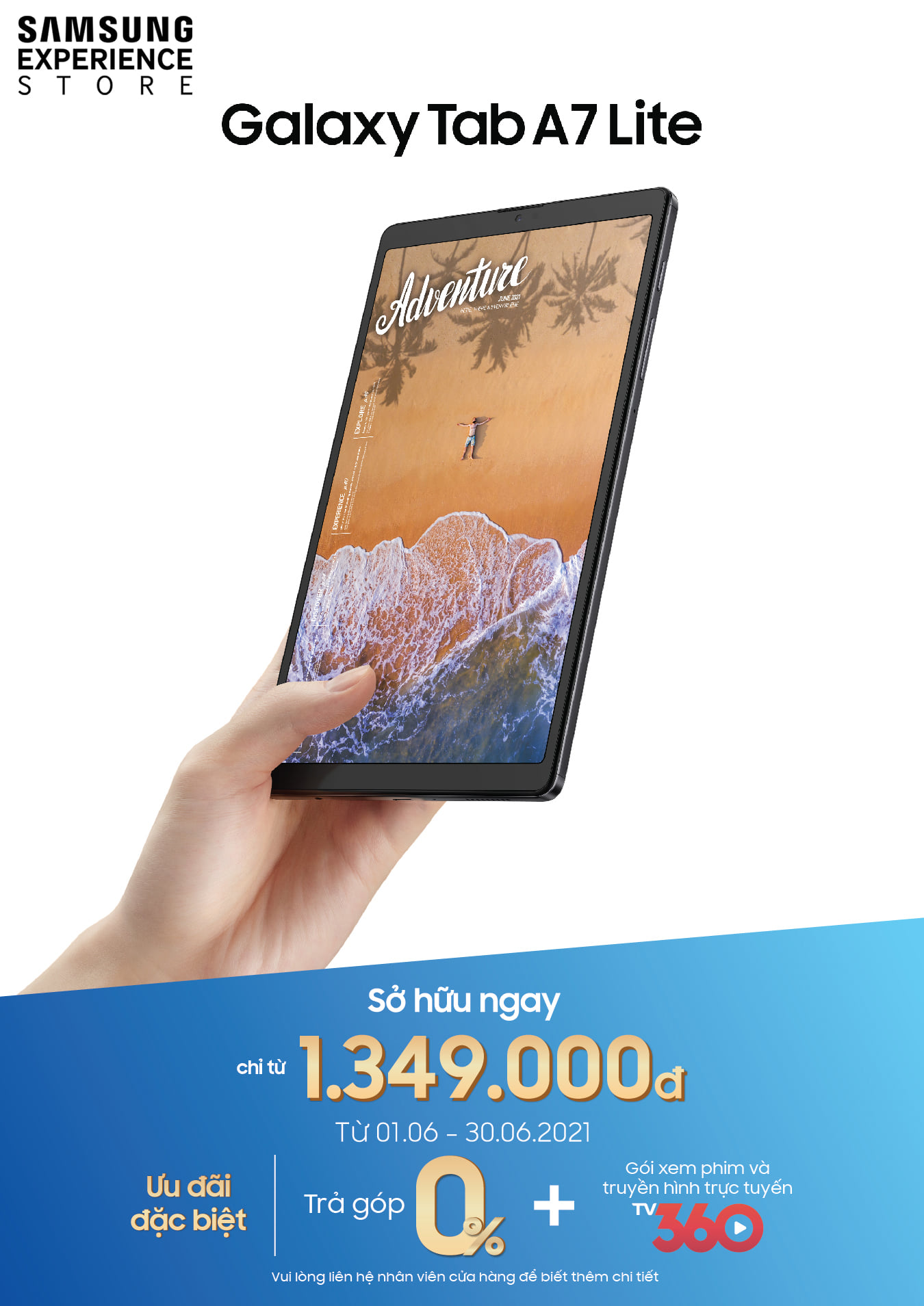 Galaxy Tab A7 Lite chính thức lên kệ, mức giá siêu tốt cho mọi người